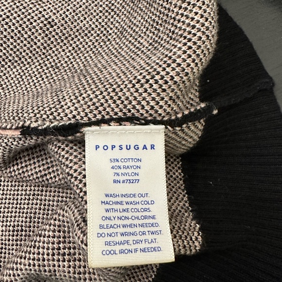 Polka dot PopSugar sweater size XL - Picture 8 of 10
